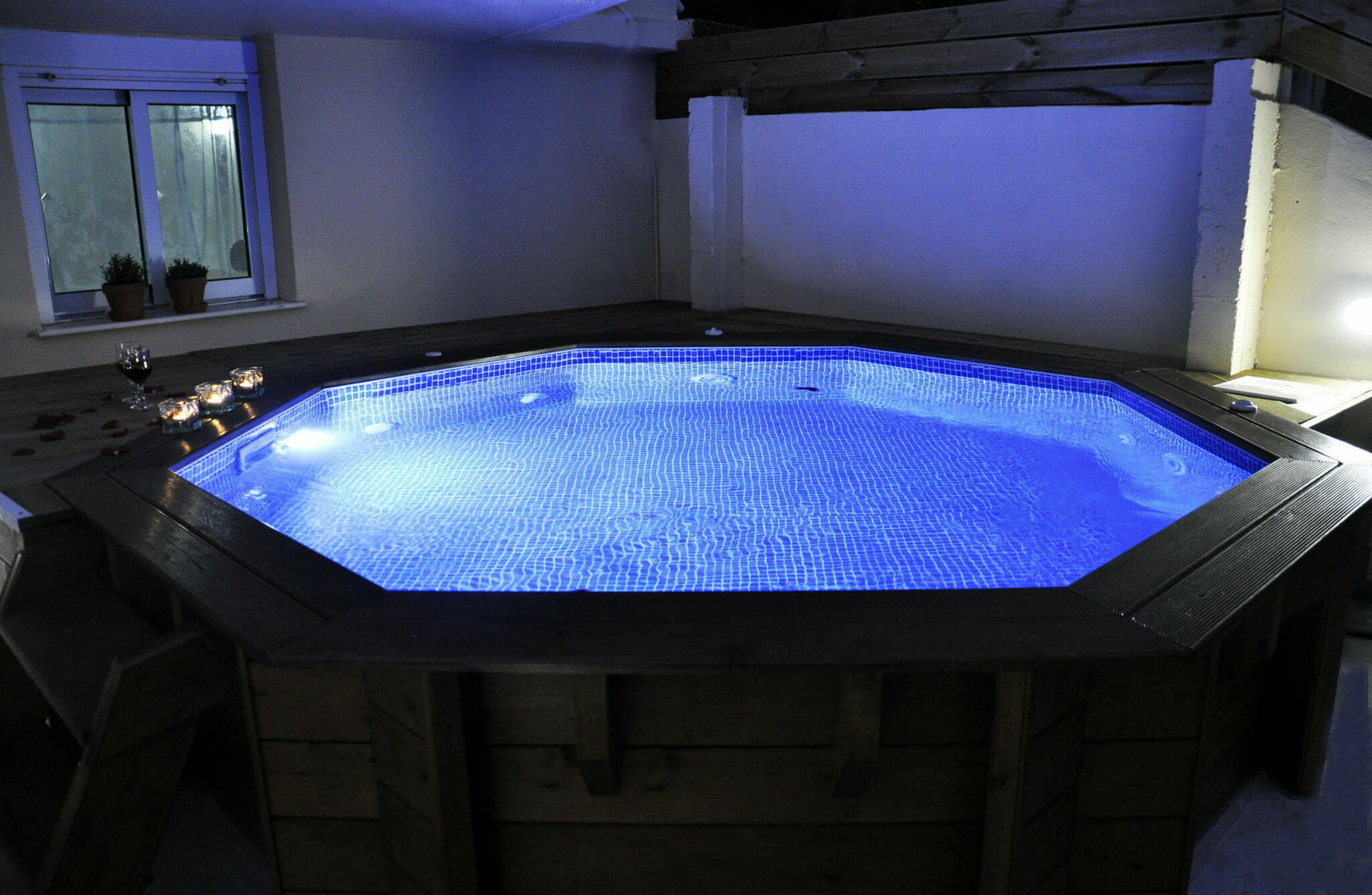 Villa Lakki Heated Round Pool Jacuzzi Lákkoi 외부 사진