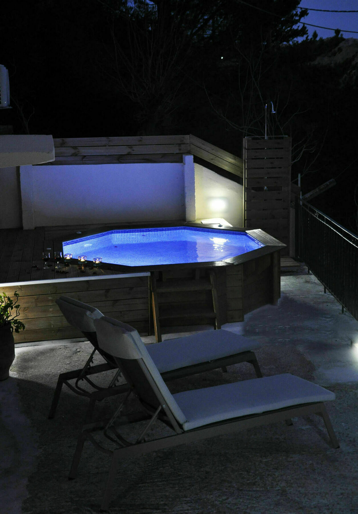 Villa Lakki Heated Round Pool Jacuzzi Lákkoi 외부 사진